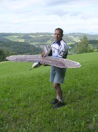 Flugmodell Vogel
